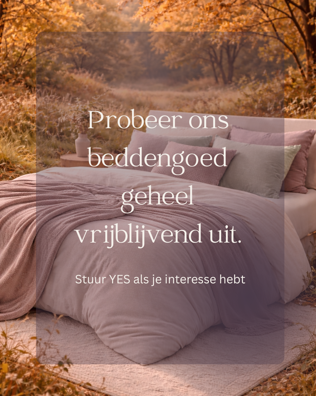Testers gezocht (herfst)