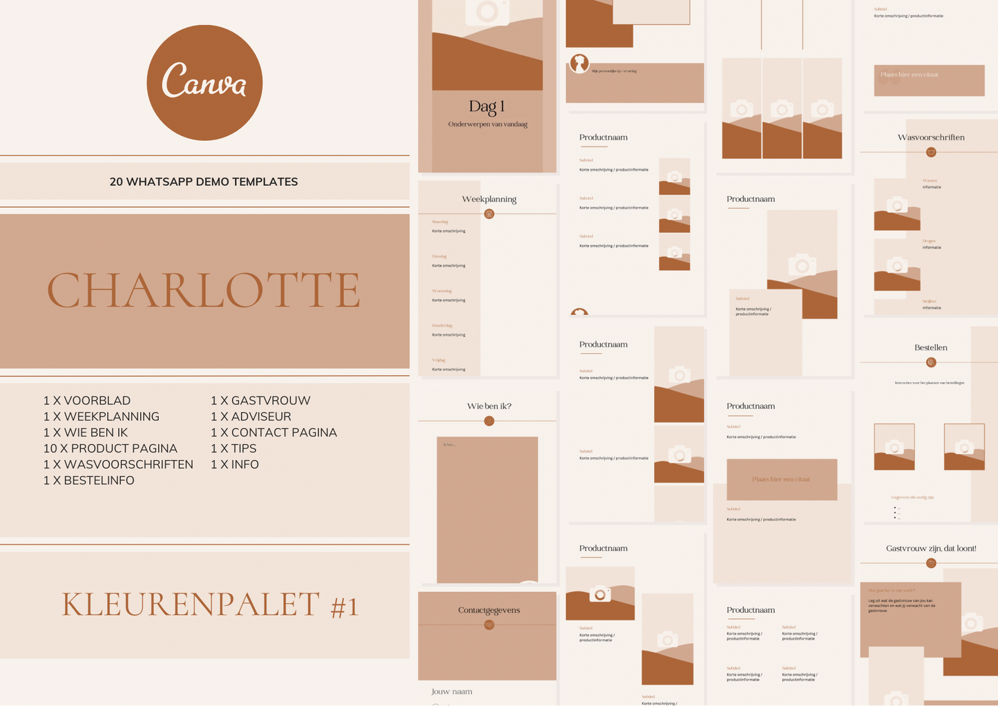 Charlotte – WhatsApp Demo Templates