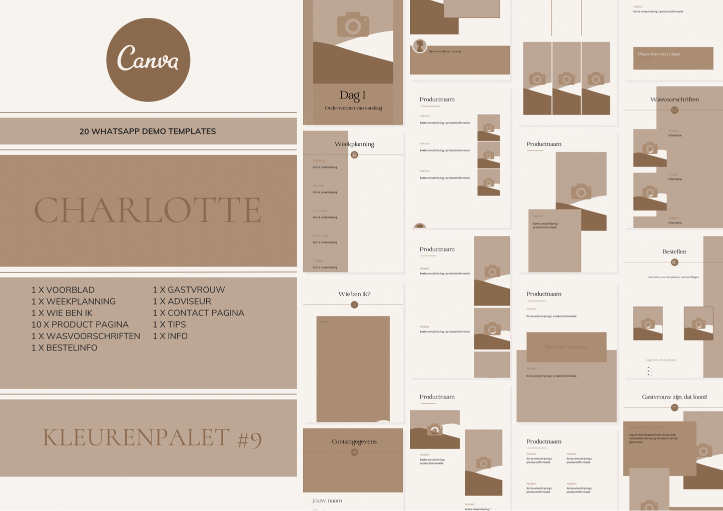 Charlotte – WhatsApp Demo Templates