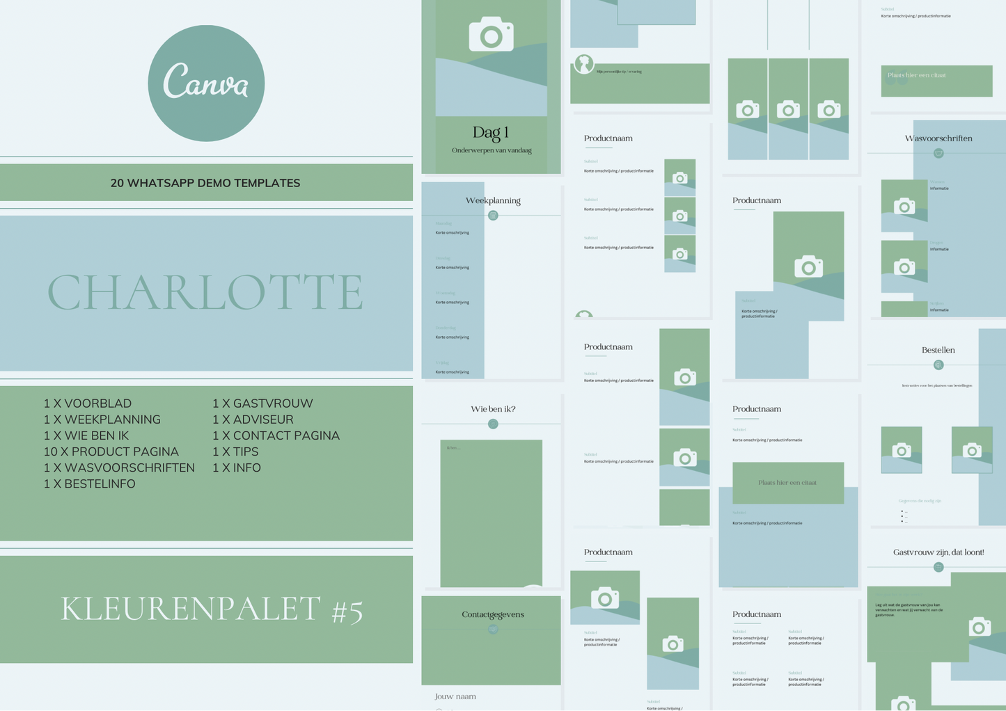 Charlotte – WhatsApp Demo Templates
