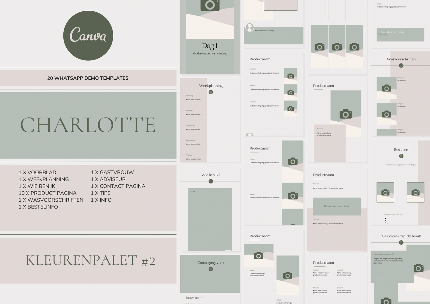 Charlotte – WhatsApp Demo Templates