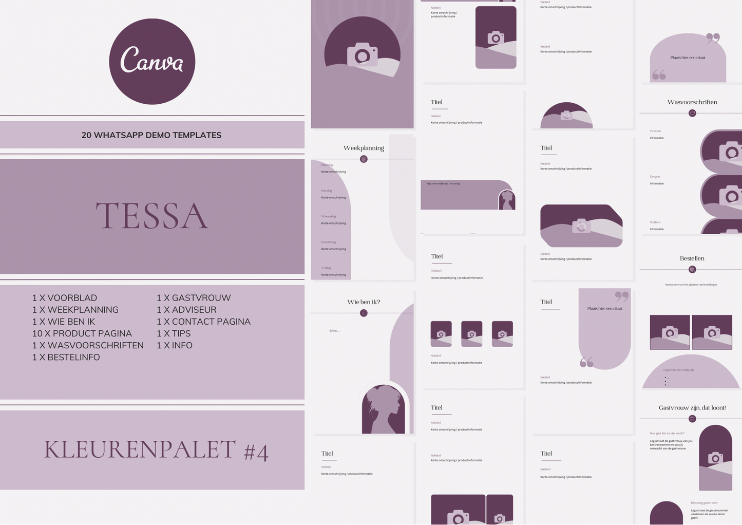 Tessa — WhatsApp Demo Templates