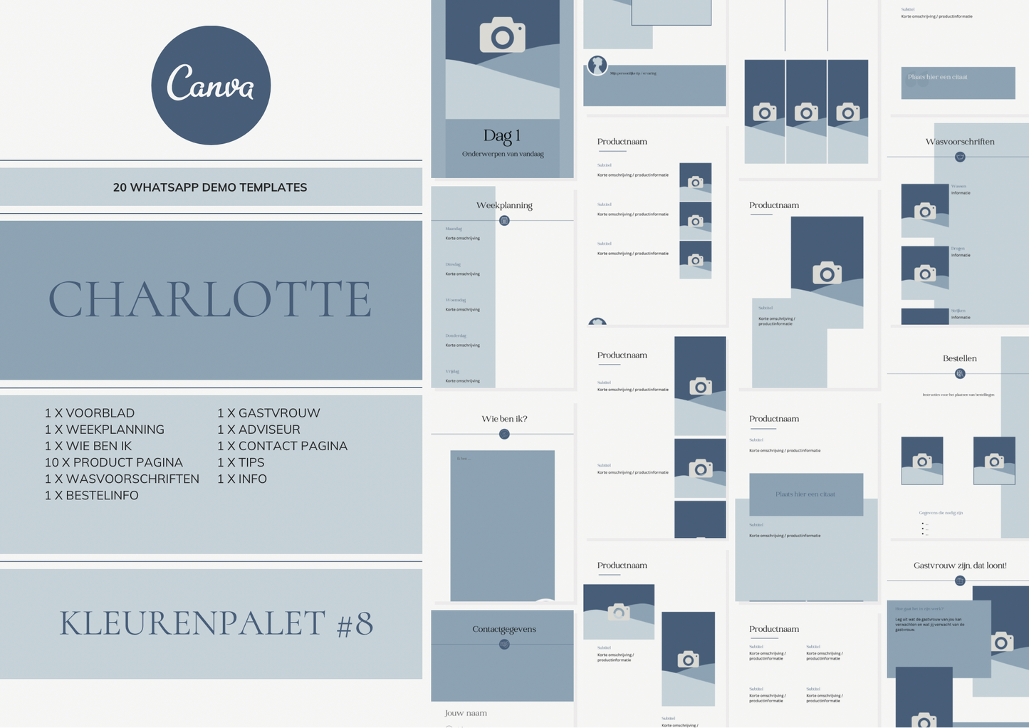 Charlotte – WhatsApp Demo Templates