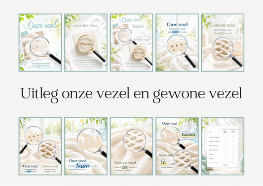 Complete uitlegserie “Onze vezel vs. Gewone vezel”