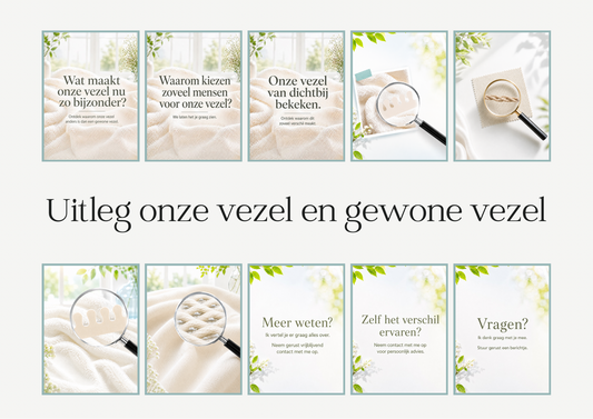 Complete uitlegserie “Onze vezel vs. Gewone vezel”