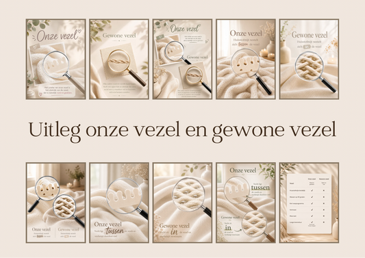 Complete uitlegserie “Onze vezel vs. Gewone vezel”