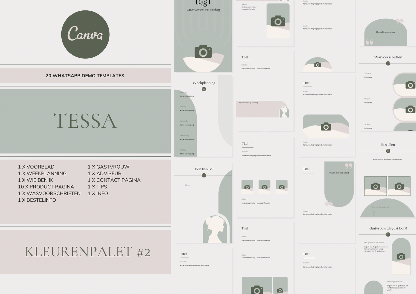 Tessa — WhatsApp Demo Templates