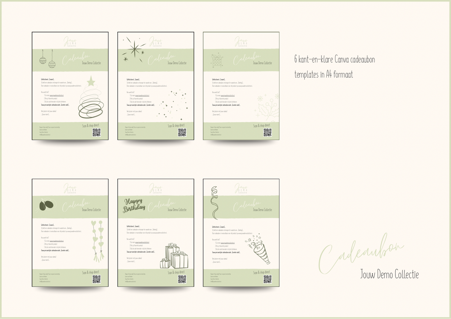 Cadeaubon | Jouw Demo Collectie