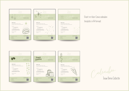 Cadeaubon | Jouw Demo Collectie
