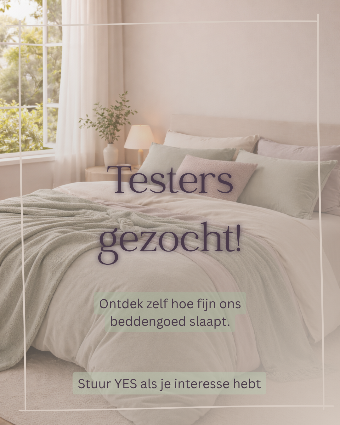 Testers gezocht (zomer)